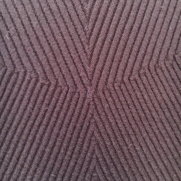 Style and Co. Dark Purple Knit Sweater - Picture 3 of 4